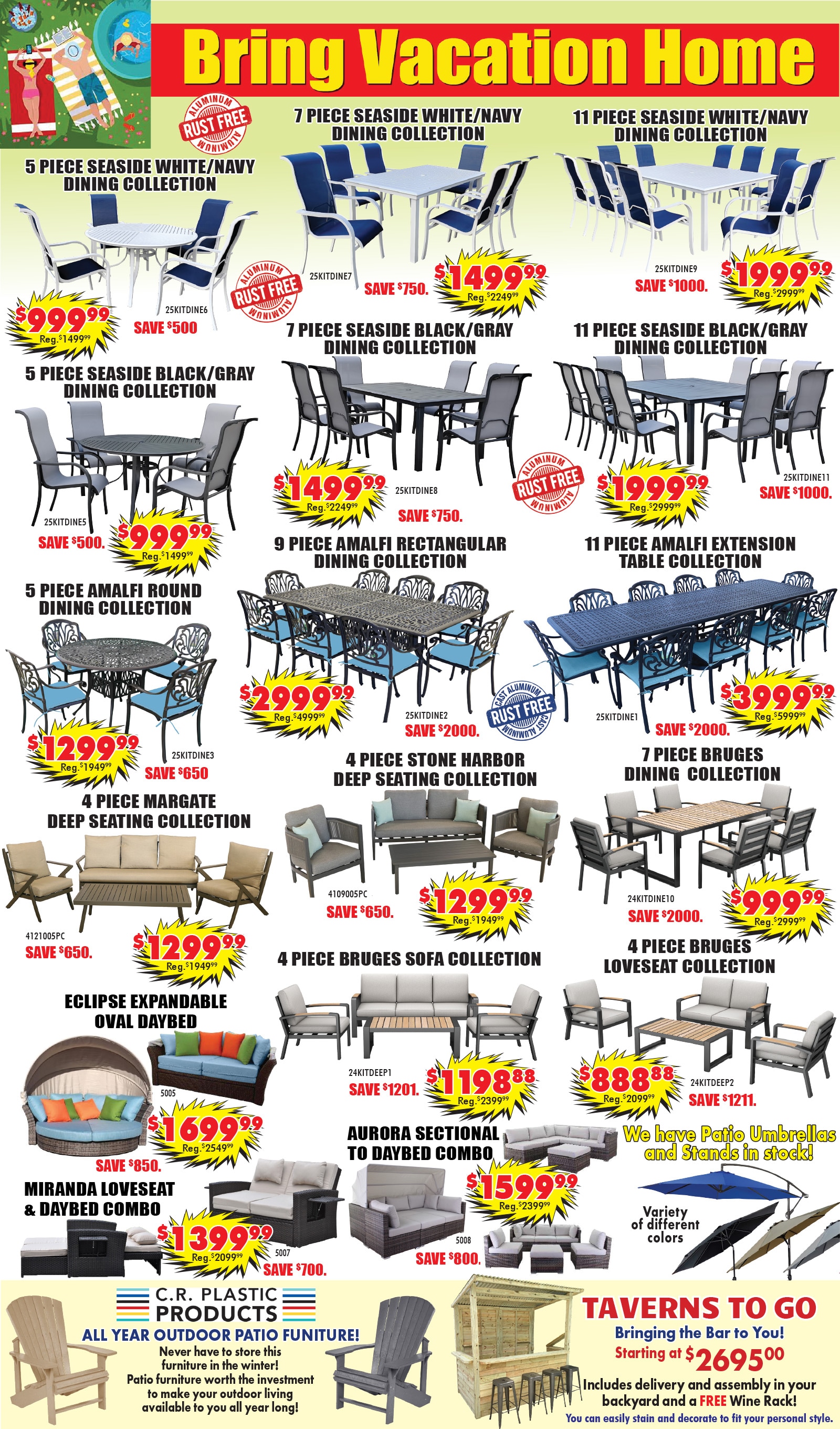 Patio Furniture Sale
